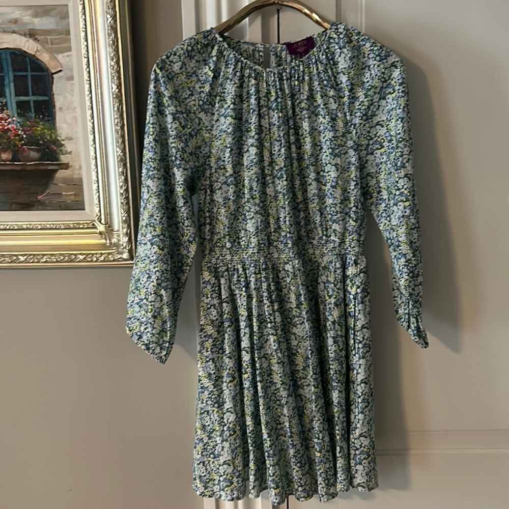 Jcrew made with Liberty Floral Dress nwt